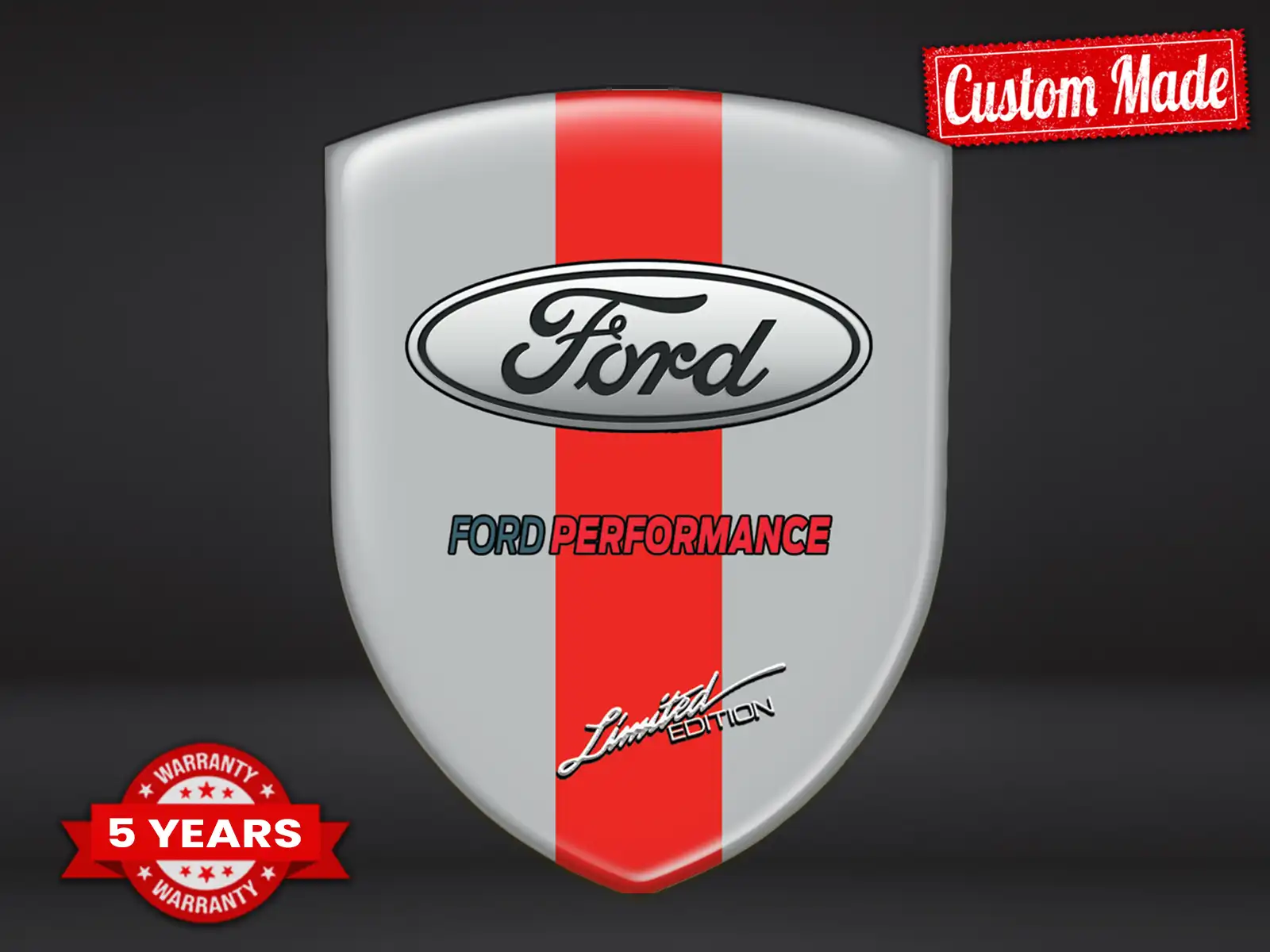 Ford Badge Silicone Auto Pro Max Chic Durevoli Design